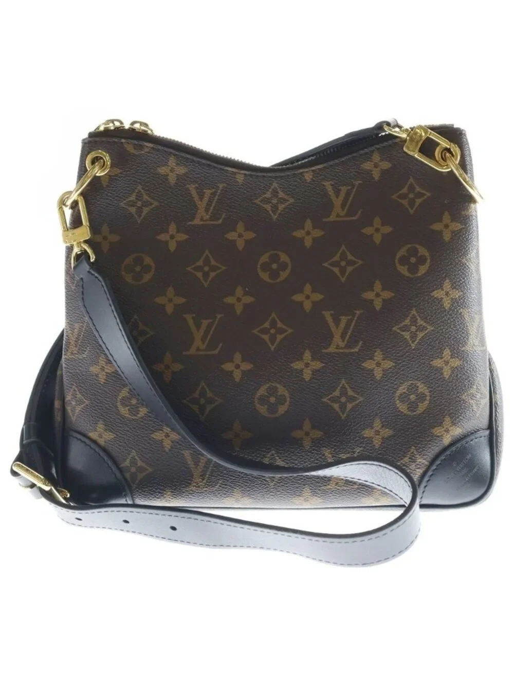 Louis Vuitton Odeon NM PM Shoulder Back Monogram Leather Brown